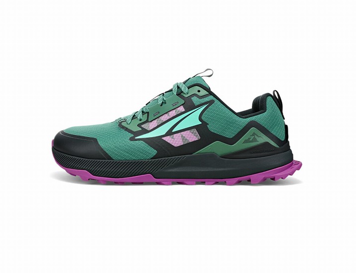 Black / Turquoise / Purple Men's Altra Running Lone Peak 7 Trail Running Shoes | 83691-ZCTK