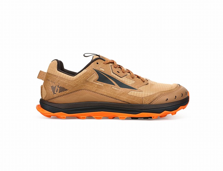 Brown / Coffee Men's Altra Running Lone Peak 6 Trail Running Shoes | 51962-SKGY