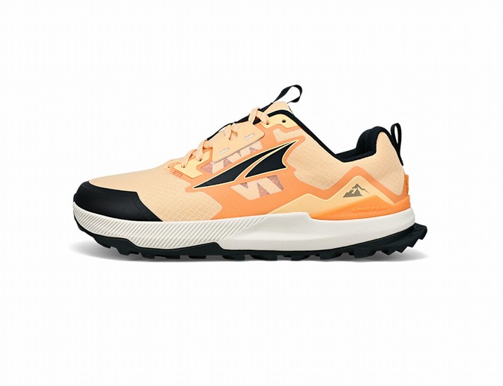 Orange / Black Women's Altra Running Lone Peak 7 Trail Running Shoes | 21846-IERC