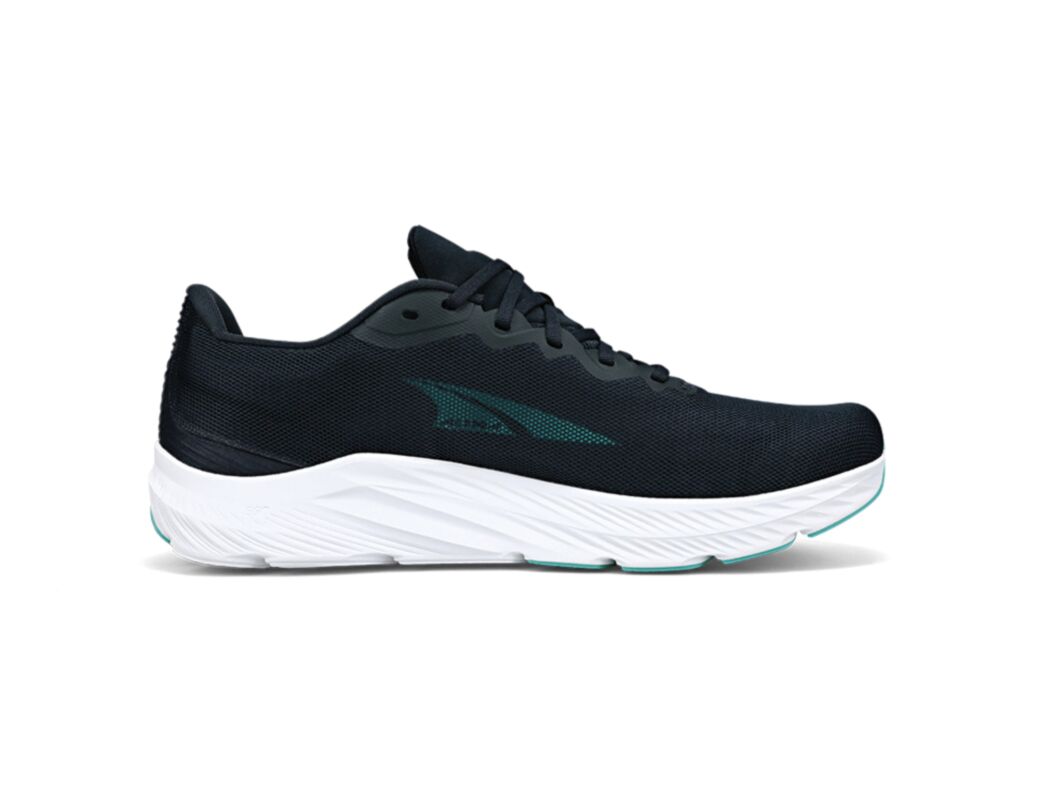 Black / Green / White Men's Altra Running Rivera 3 Road Running Shoes | 63470-OPHT