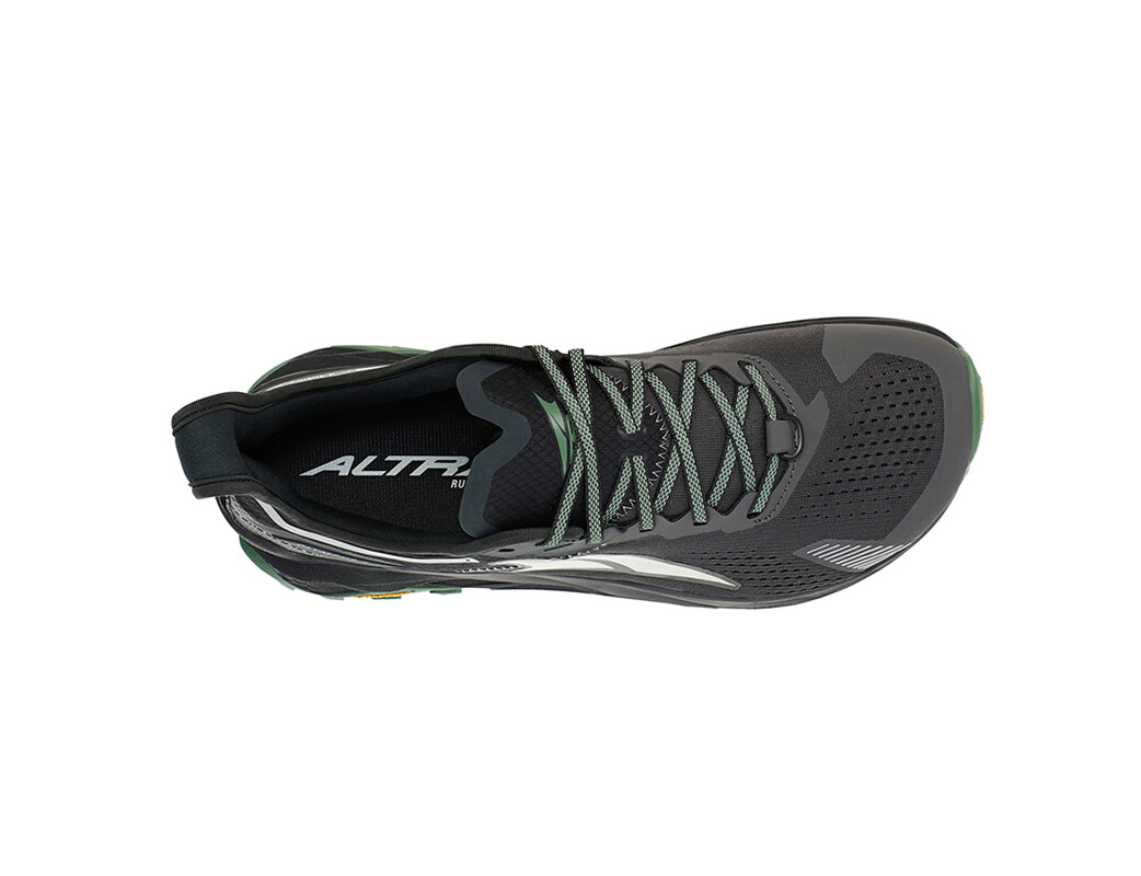 Black / Grey Men's Altra Running Olympus 5 Trail Running Shoes | 80749-ZESP