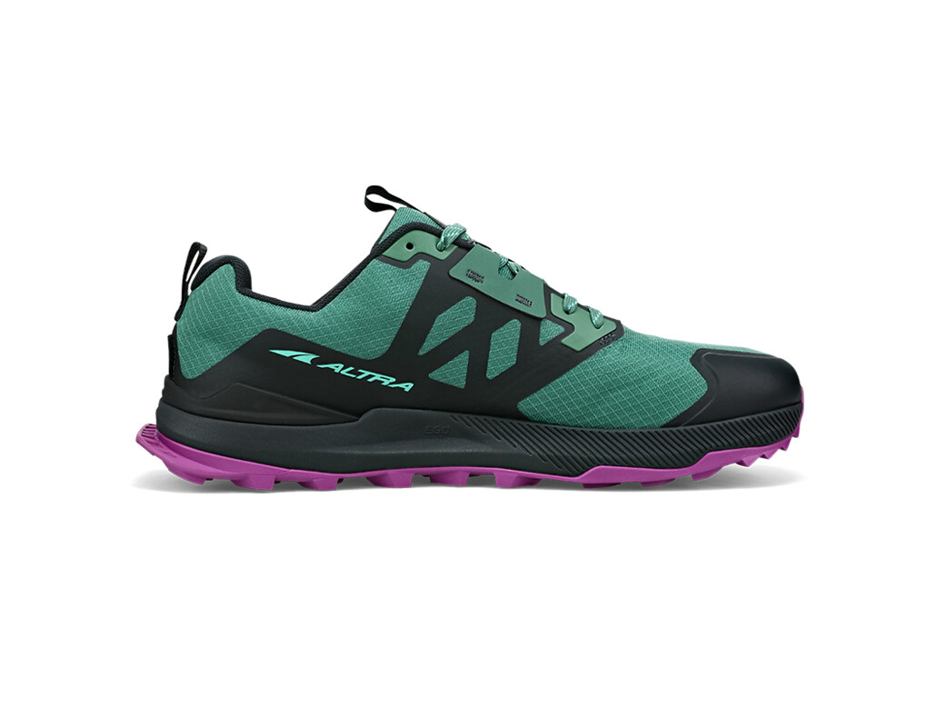 Black / Turquoise / Purple Men's Altra Running Lone Peak 7 Trail Running Shoes | 83691-ZCTK