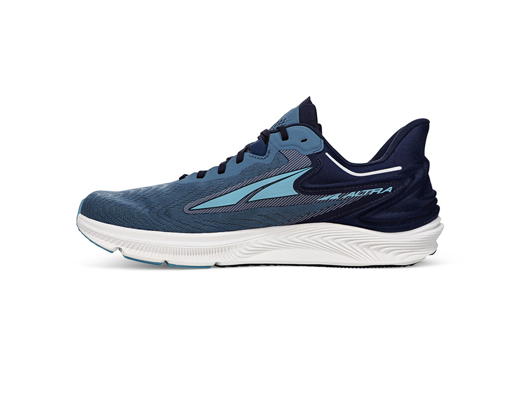 Blue / Black Men's Altra Running Torin 6 Road Running Shoes | 53729-BVAL