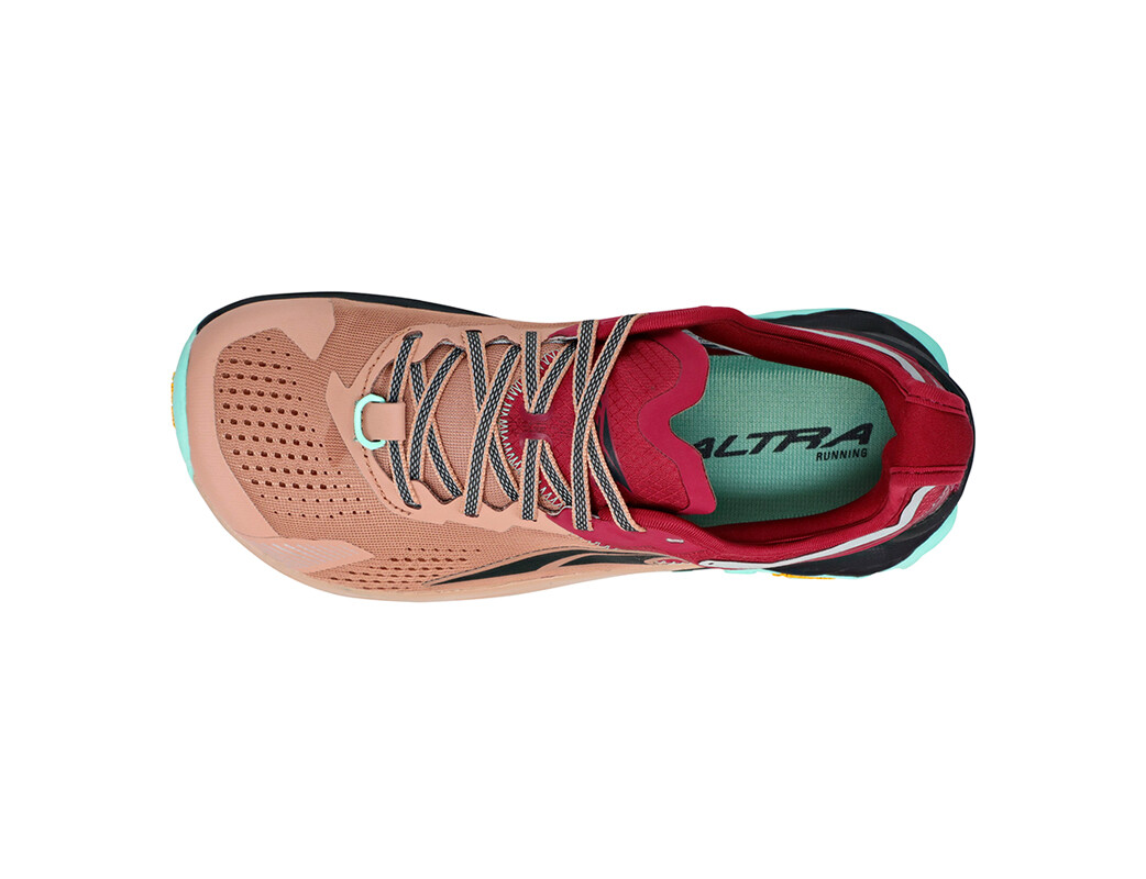 Brown / Red / Black Women's Altra Running Olympus 5 Trail Running Shoes | 38795-QYPL