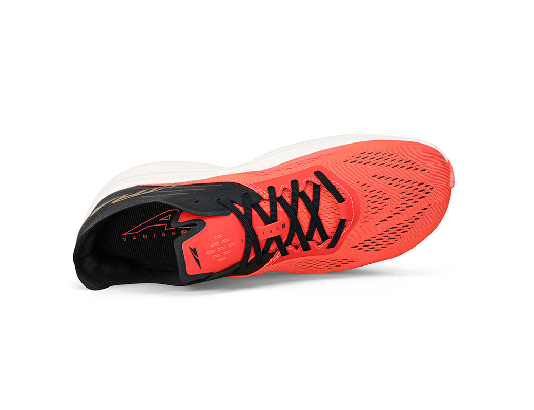 Coral / Black Men's Altra Running Vanish Carbon Road Running Shoes | 89042-WFDG