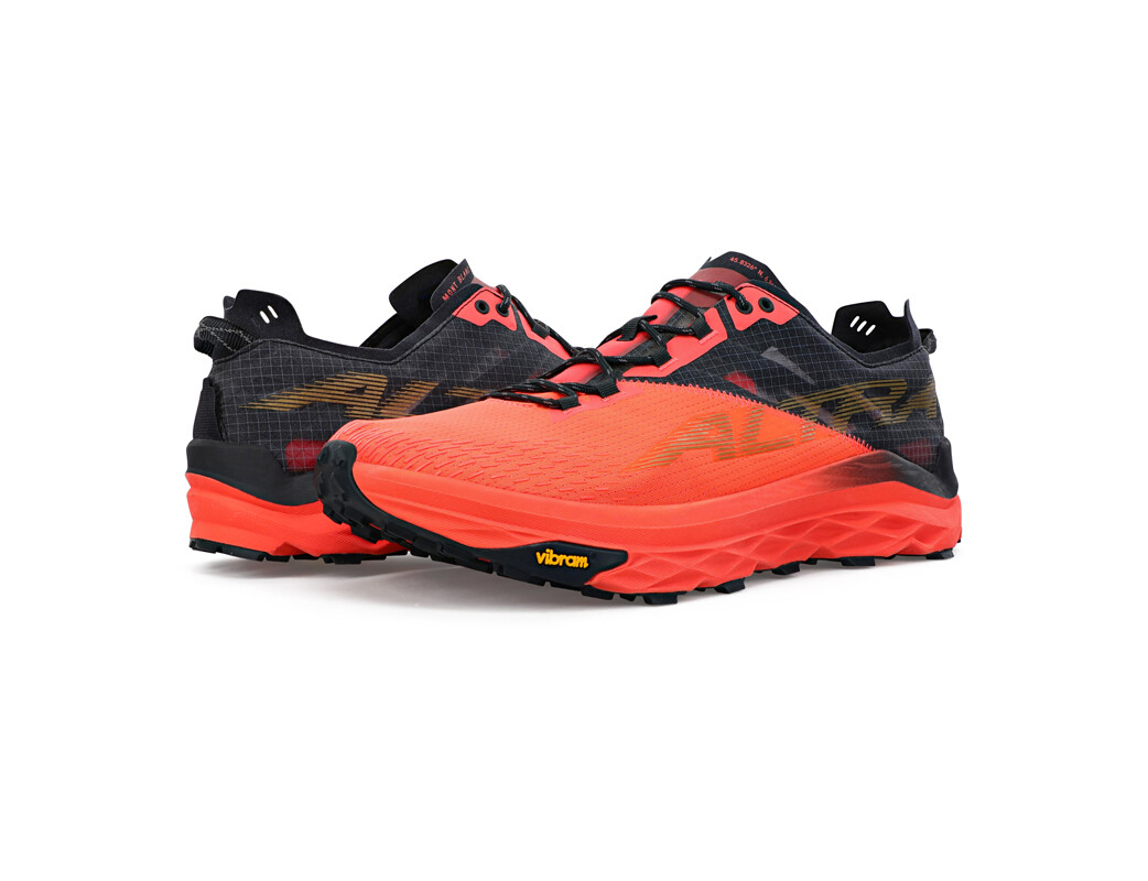 Coral / Black Women's Altra Running Mont Blanc Trail Running Shoes | 36710-FYWQ