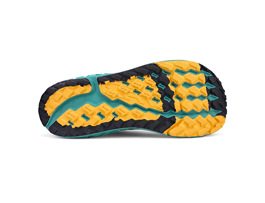 Deep Turquoise / Yellow Men's Altra Running Outroad Trail Running Shoes | 28754-FIME