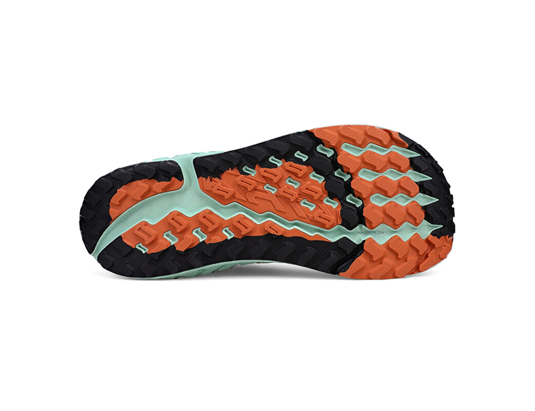 Green / Orange Men's Altra Running Outroad Trail Running Shoes | 36780-SEBU