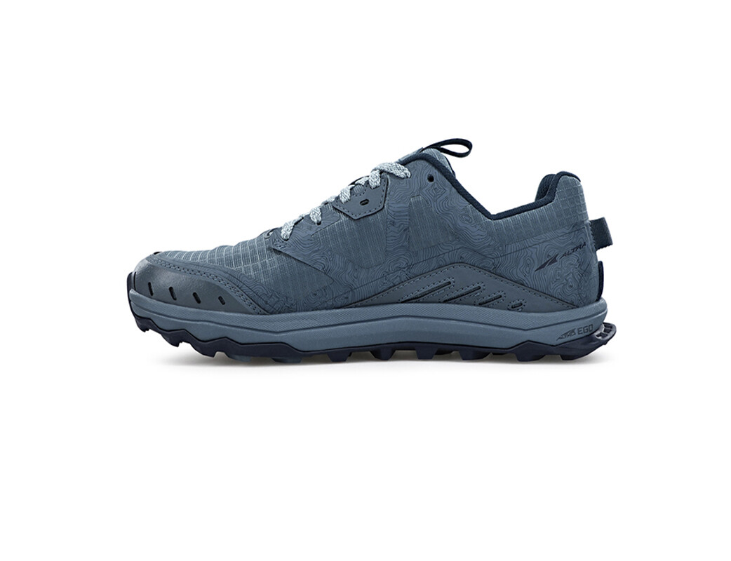 Grey / Light Blue Women's Altra Running Lone Peak 6 Trail Running Shoes | 50769-HNKJ