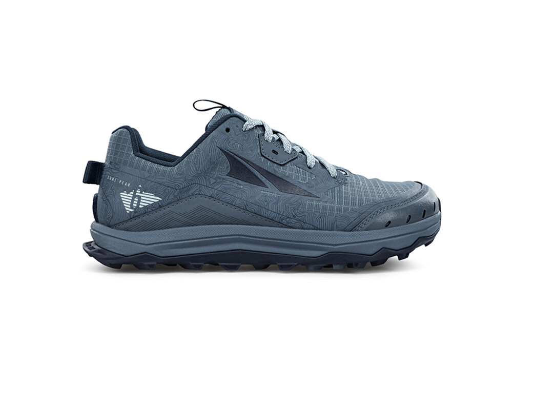 Grey / Light Blue Women\'s Altra Running Lone Peak 6 Trail Running Shoes | 50769-HNKJ