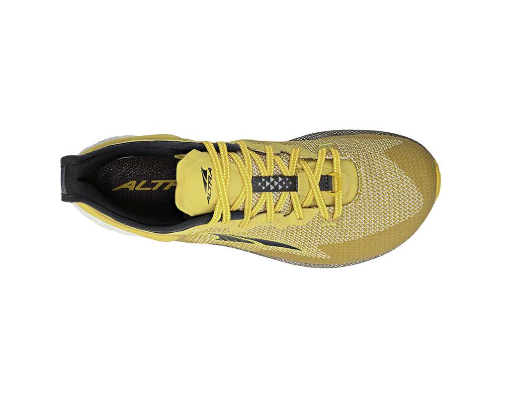 Grey / Yellow Men's Altra Running Timp 4 Trail Running Shoes | 25467-KOEQ