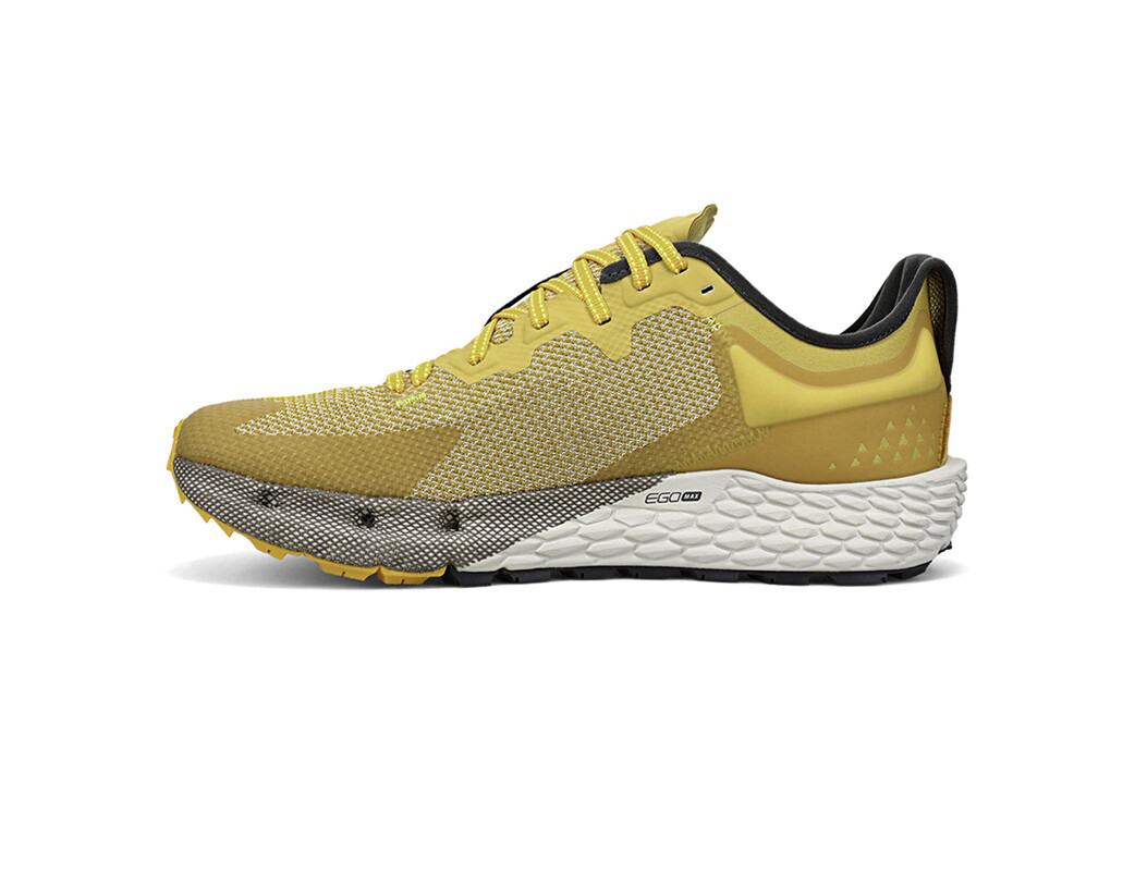 Grey / Yellow Men's Altra Running Timp 4 Trail Running Shoes | 25467-KOEQ