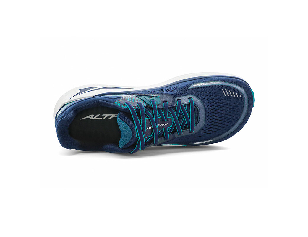 Navy / White Women's Altra Running Paradigm 6 Road Running Shoes | 49163-VFQO