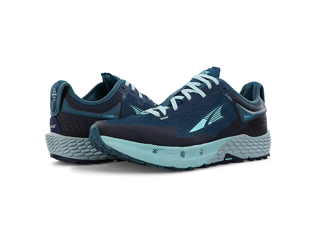 Navy Women's Altra Running Timp 4 Trail Running Shoes | 16280-VRHW