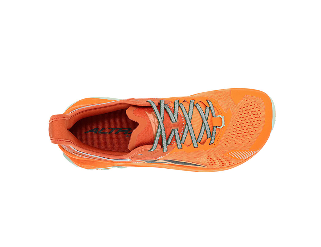 Orange Men's Altra Running Olympus 5 Trail Running Shoes | 39608-GOKA