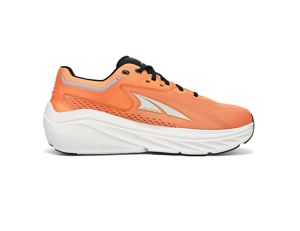 Orange / White / Black Men's Altra Running Via Olympus Road Running Shoes | 08417-DROJ