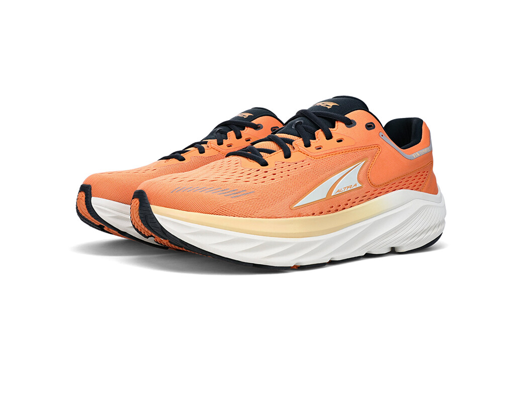 Orange / White / Black Men's Altra Running Via Olympus Road Running Shoes | 08417-DROJ