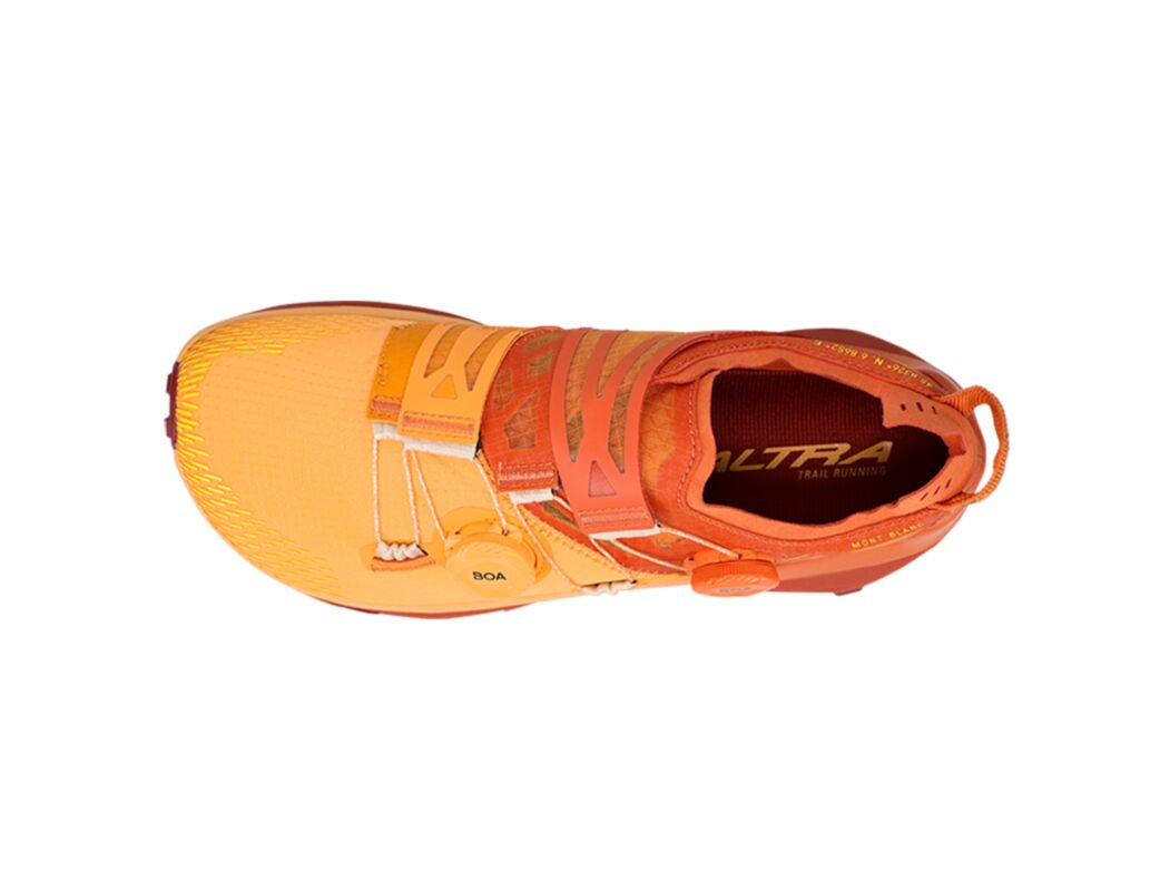 Orange Women's Altra Running Mont Blanc Boa Trail Running Shoes | 58294-XRDM