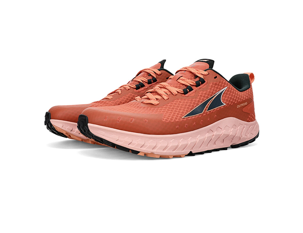 Orange Women's Altra Running Outroad Trail Running Shoes | 92413-HTOR