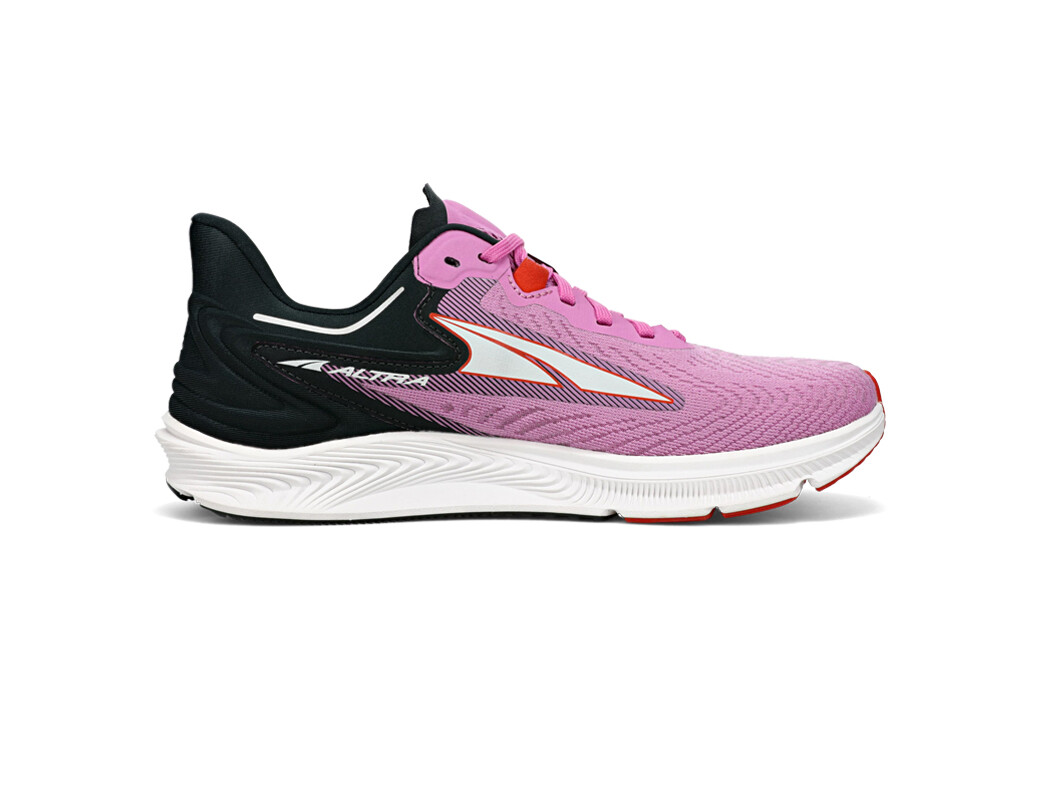 Pink / Black / Red Women's Altra Running Torin 6 Road Running Shoes | 94621-NHQI