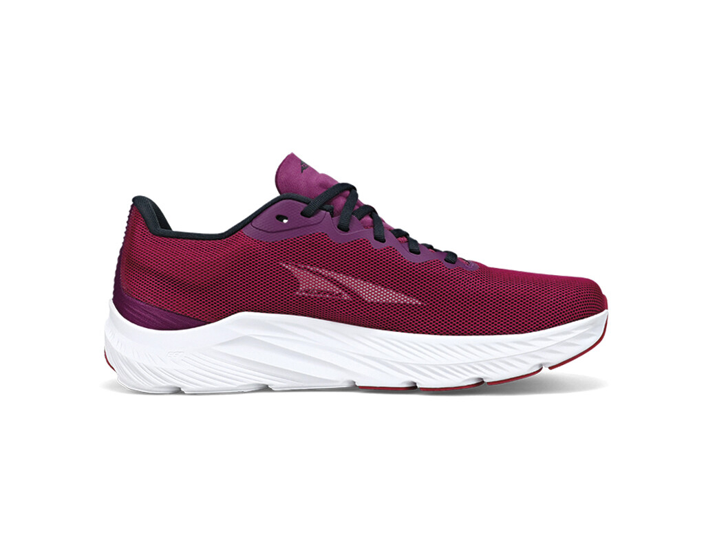 Red / Purple / White Women's Altra Running Rivera 3 Road Running Shoes | 76819-HWJQ