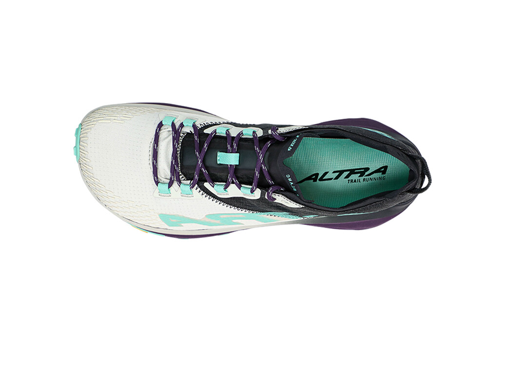 White / Black / Green Women's Altra Running Mont Blanc Trail Running Shoes | 05416-XRUF