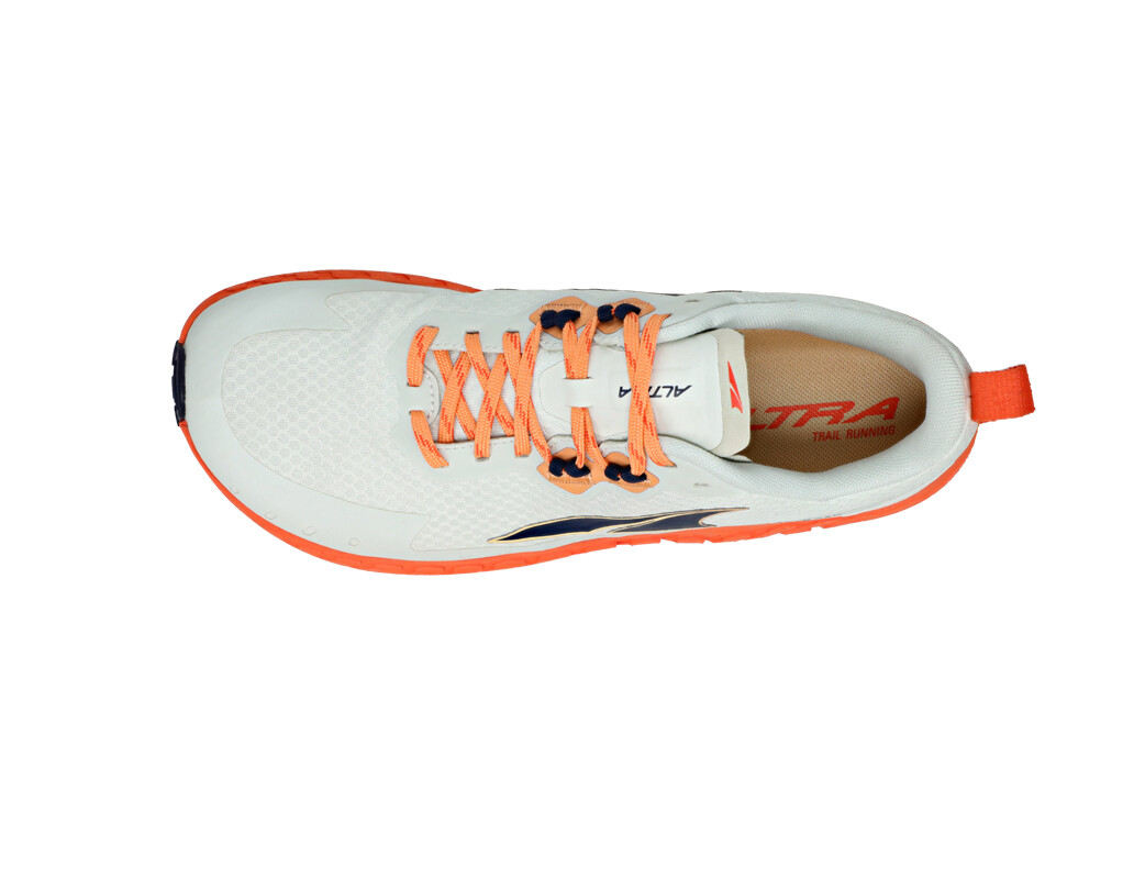 White / Orange / Black Men's Altra Running Outroad Trail Running Shoes | 52371-GKRI