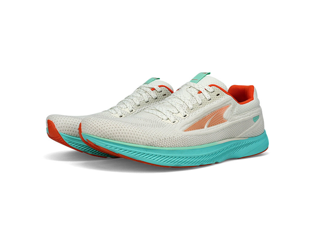 White / Orange / Blue Men's Altra Running Escalante 3 Road Running Shoes | 91648-QCRP