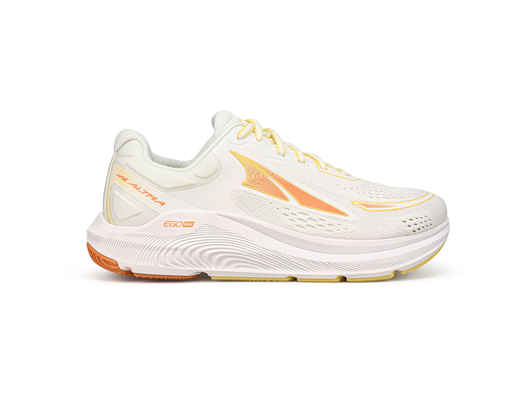 Yellow / White Women\'s Altra Running Paradigm 6 Road Running Shoes | 48921-NEFU